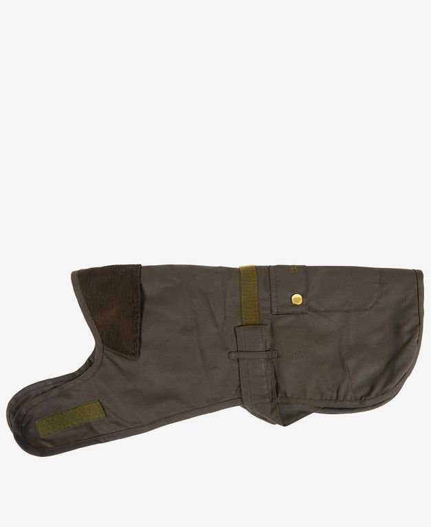 Barbour 2 in 1 Wax Dog Coat - Olive