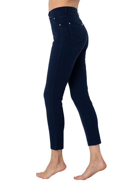 Marble 7/8 4 Way Stretch Jean - Navy