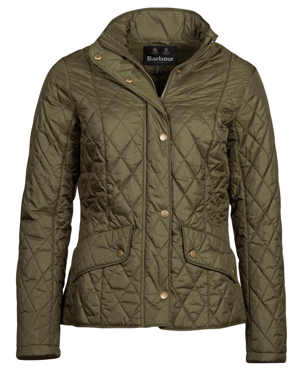 Barbour Flyweight Cavalry Quilted Jacket  - Olive