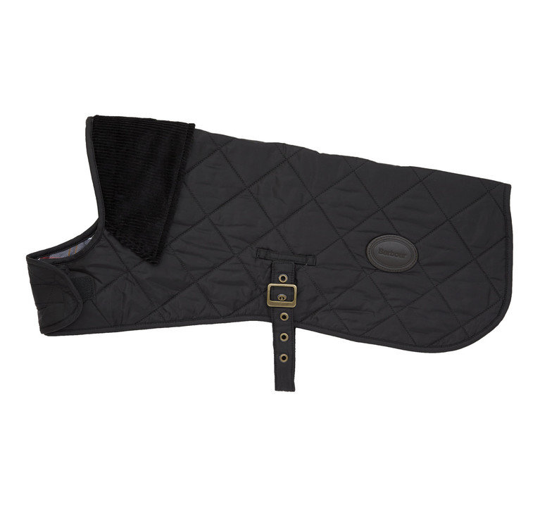 Barbour Quilted Dog Coat  - Black