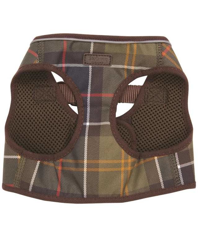 Barbour Tartan Step In Dog Harness - Classic