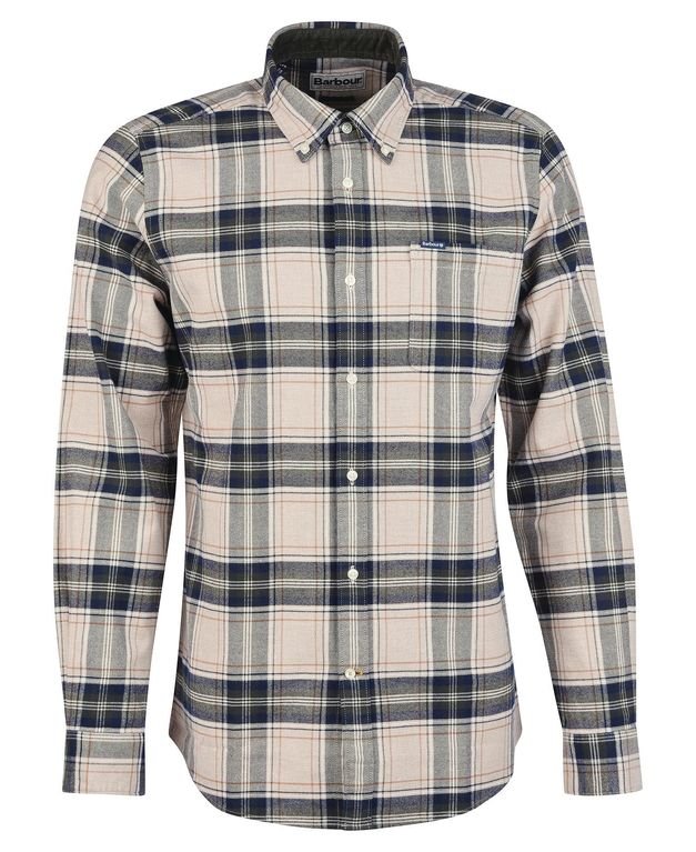 Barbour Betsom Tailored Fit Shirt - Stone