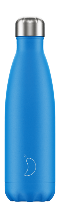 Chilly's Bottle 500ml - Neon Blu