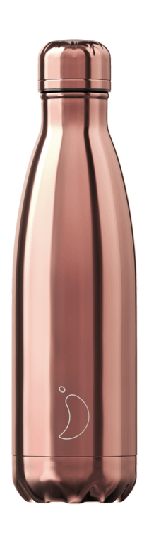 Chilly's Bottle 500ml - Chrome Rose Gold