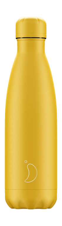 Chillys Bottle 500ml - All Burn Yellow