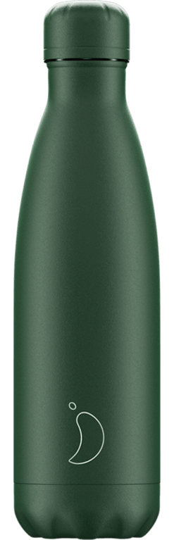 Chillys Bottle 500ml - All Matt Green