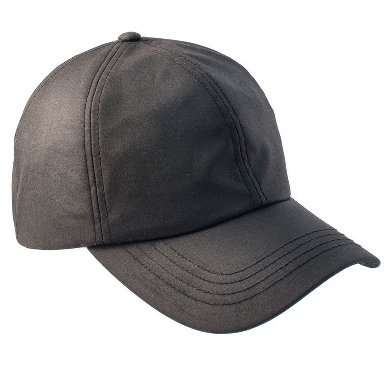 Heather Hat's Darley Wax Baseball Cap - Black