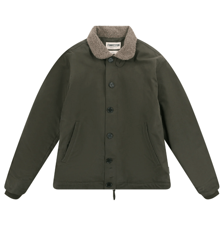 Finnieston Mallory N1 Deck Jacket - Olive