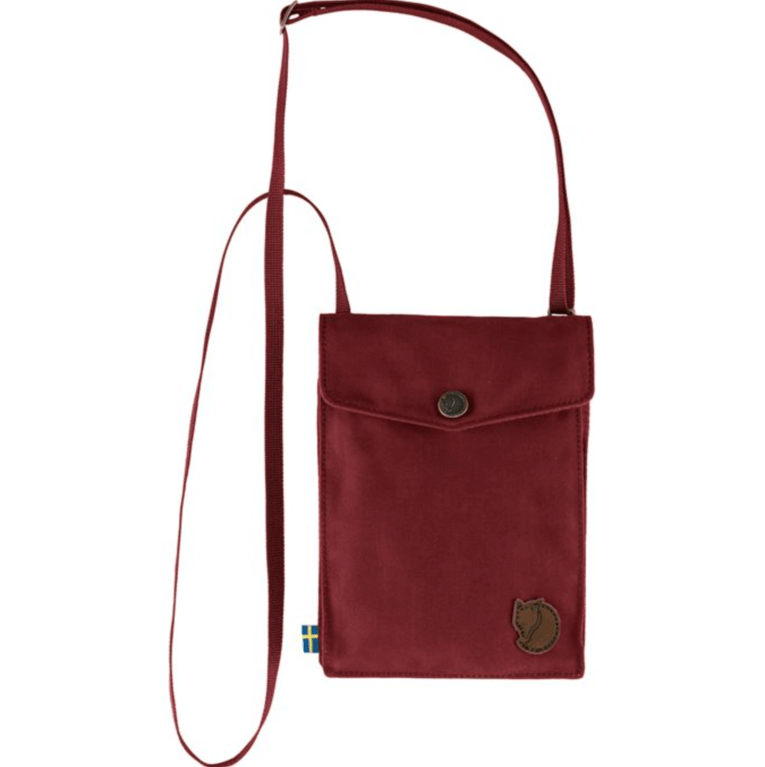Fjallraven Pocket Shoulder Bag - Bordeaux Red