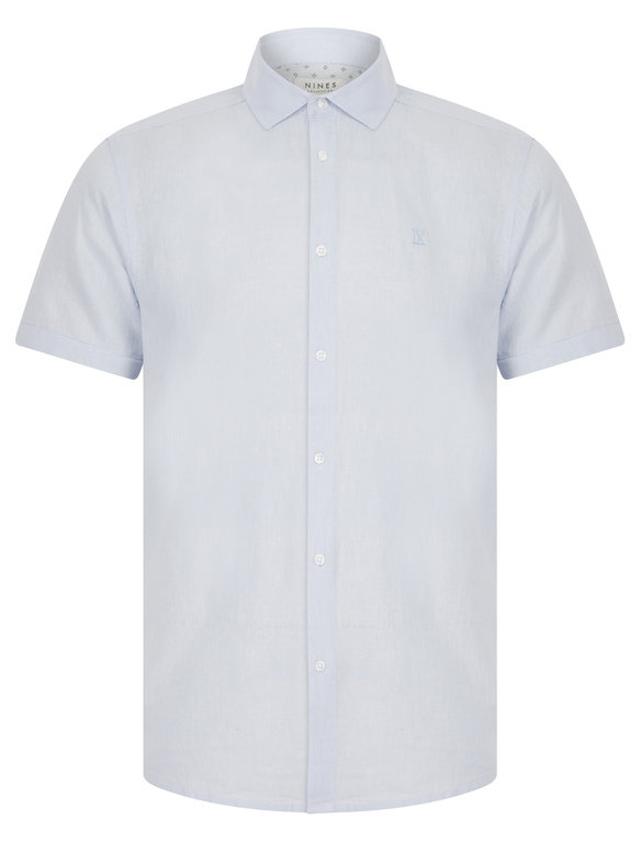 SRG Jafari Short Sleeve Shirt - Soft Blue 