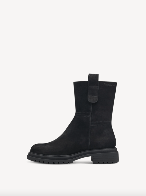 Tamaris Leather 26813 Boot  - Black