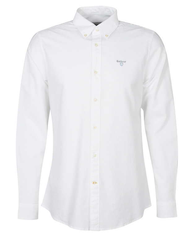 Barbour Oxtown Long Sleeve Shirt  - White