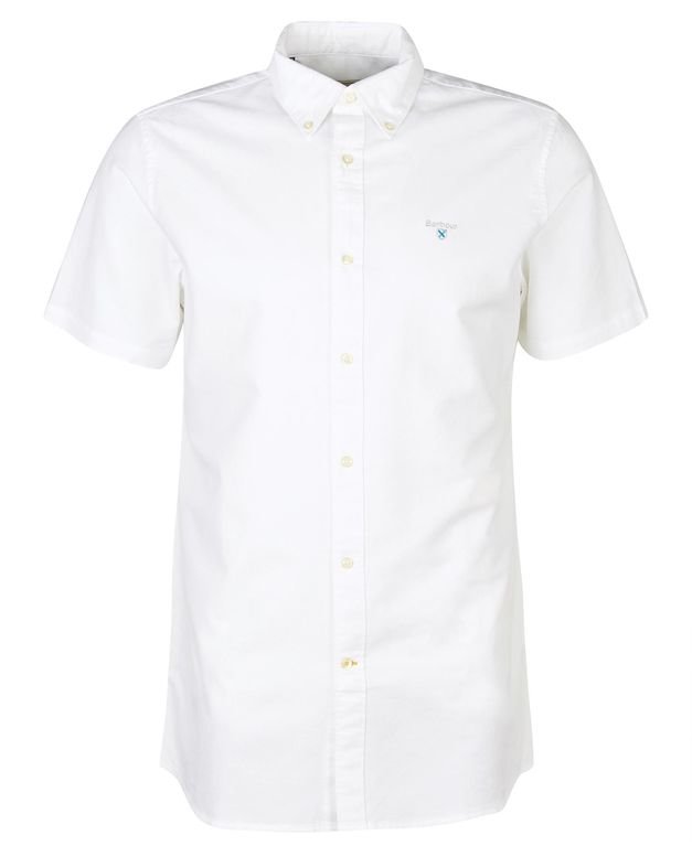 Barbour Oxtown Short Sleeve Shirt - White
