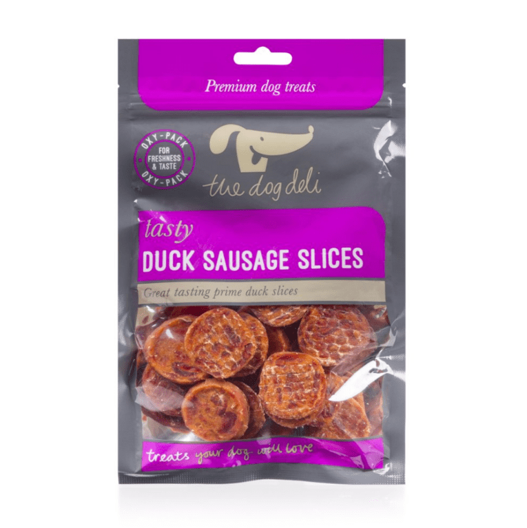 Petface The Dog Deli Duck Sausage Slices 100g - Duck