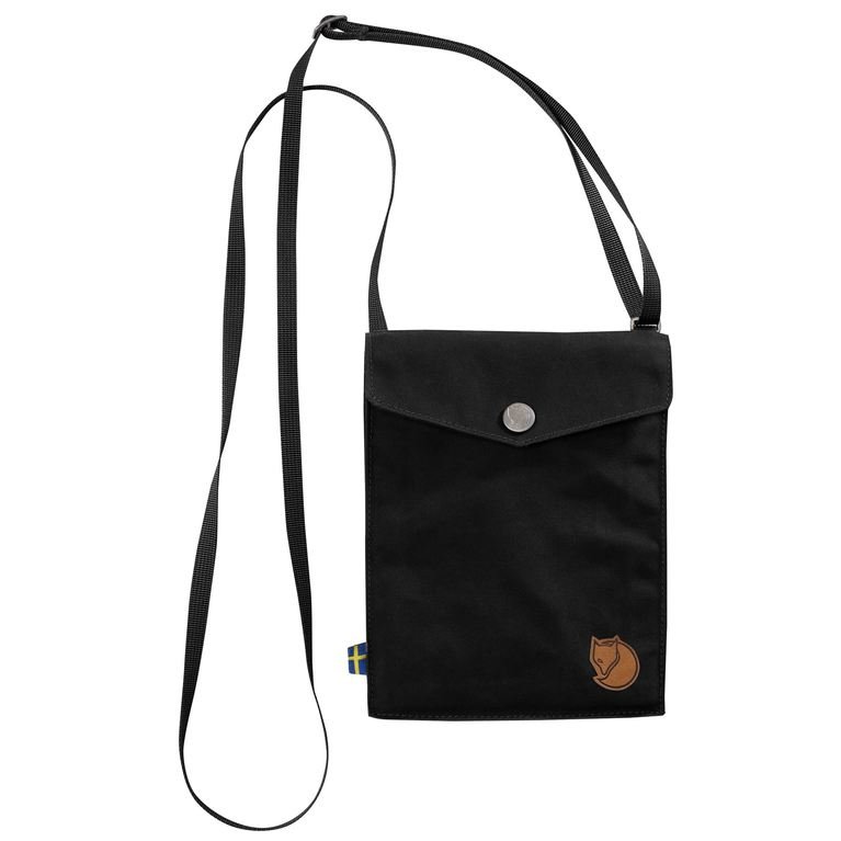 Fjallraven Pocket Shoulder Bag - Black