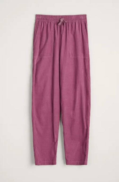 Seasalt Dayby Cord Trousers - Buddleia