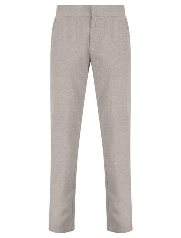 SRG Ervin Linen Trousers - Grey