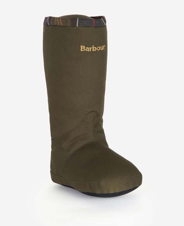 Barbour Welly Dog Toy - Green