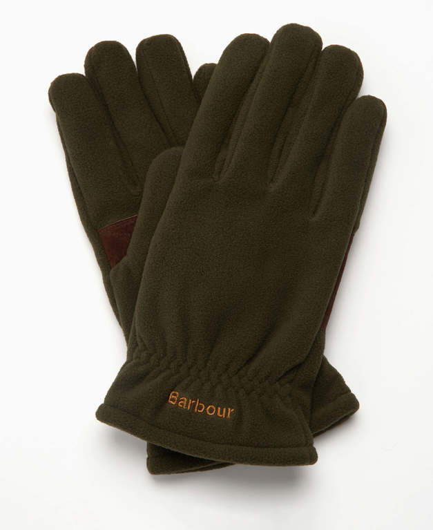 Barbour Coalford Fleece Glove - Olive