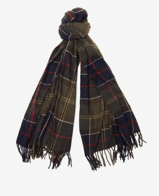 Barbour Hailes Tartan Wrap Scarf - Classic