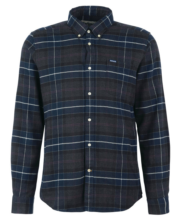 Barbour Kyeloch Tailored Fit Shirt  - Black Slate