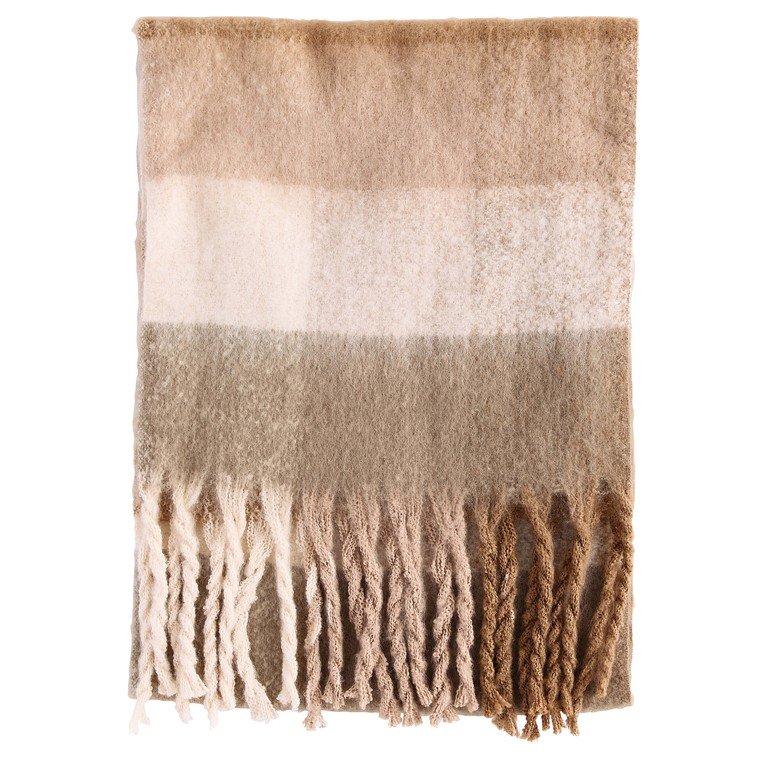 Barbour W Marie Scarf - Camel 