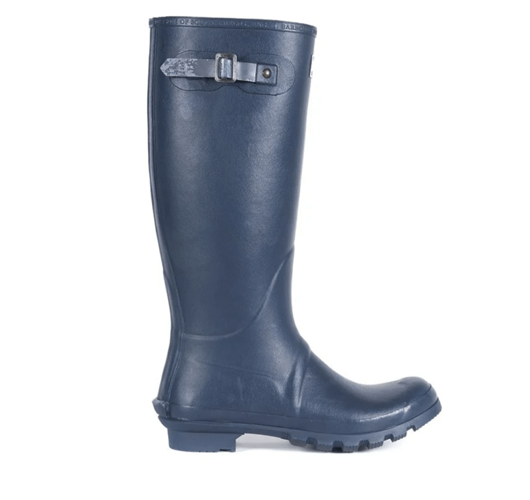 Barbour Mens Bede Welly - Navy