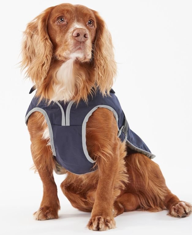 Barbour Monmouth Waterproof Dog Coat - Indigo