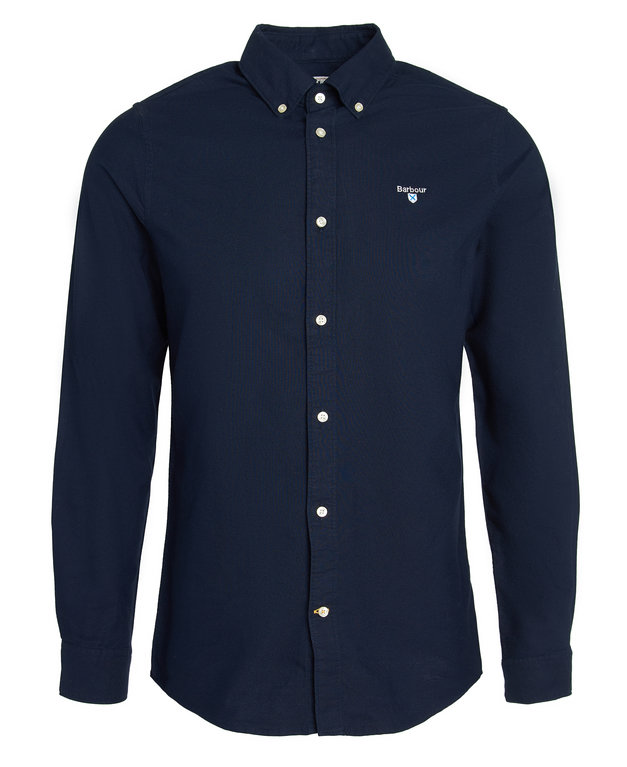 Barbour Oxtown Tailored Shirt  - Navy 