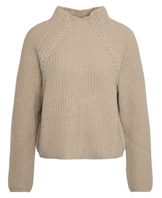 Barbour Rhonda Knitted Jumper - Honey