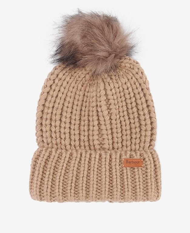 Barbour Saltburn Beanie - Mink