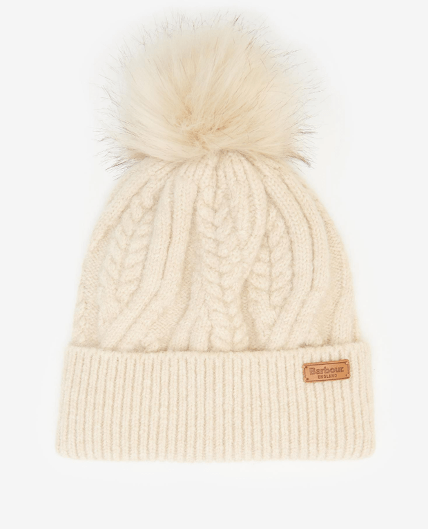 Barbour W Elsdon Beanie - Eggshell