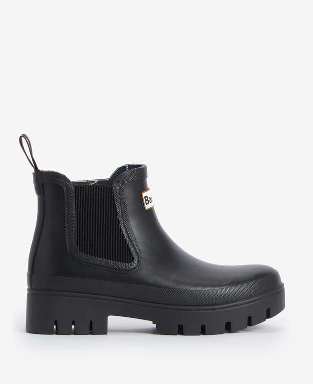 Barbour W Halton Welly  - Black