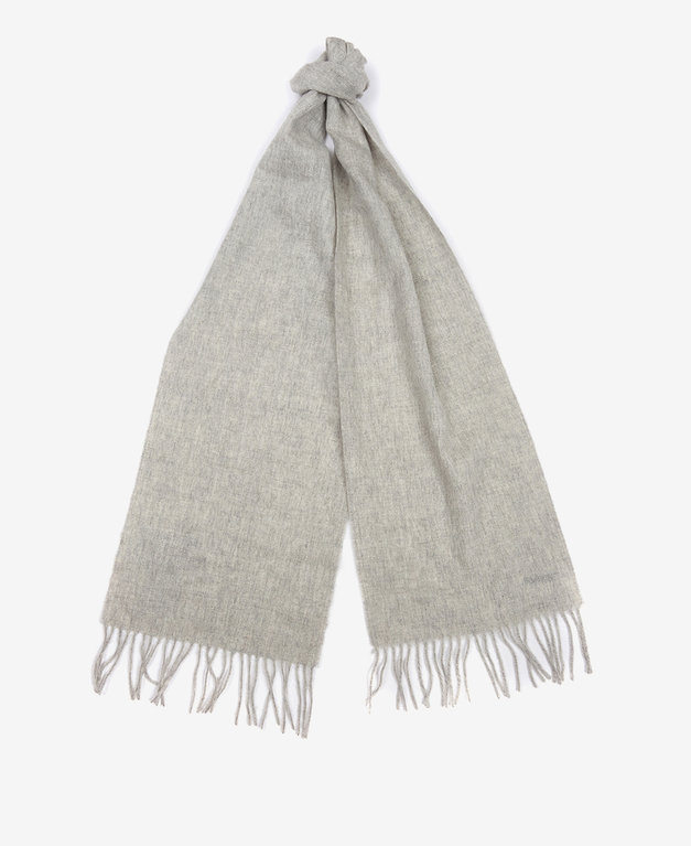 Barbour Lambswool Woven Scarf - Grey