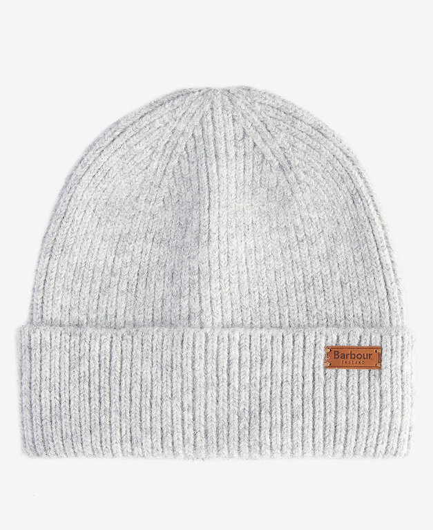 Barbour W Pendle Beanie - Light Grey 