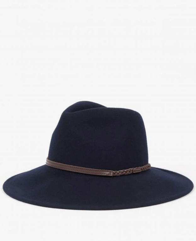 Barbour W Tack Fedora  - Navy