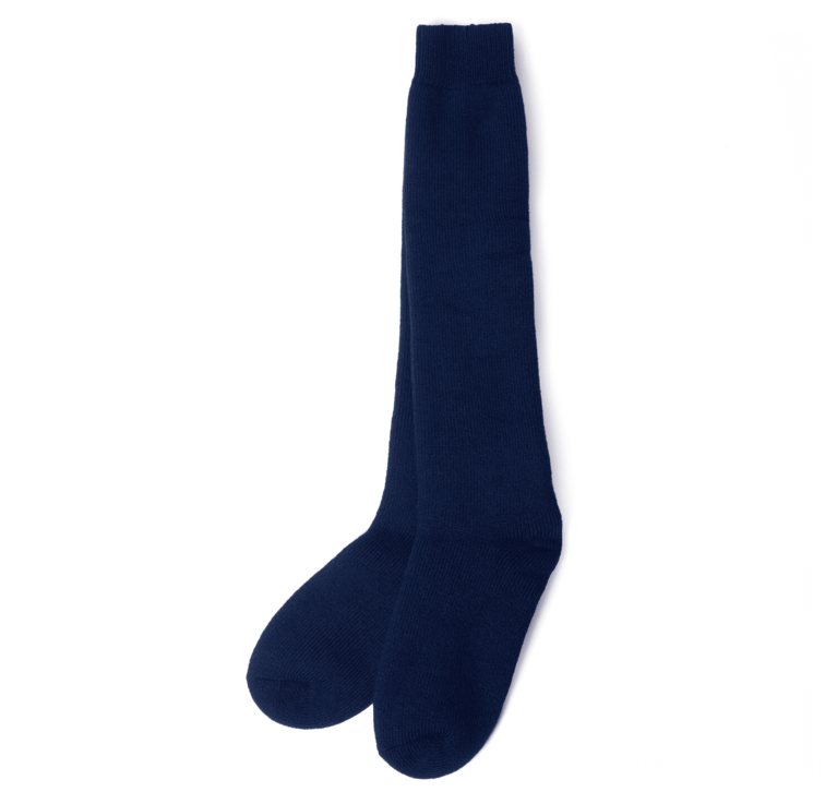 Barbour Wellington Knee Sock - Navy 