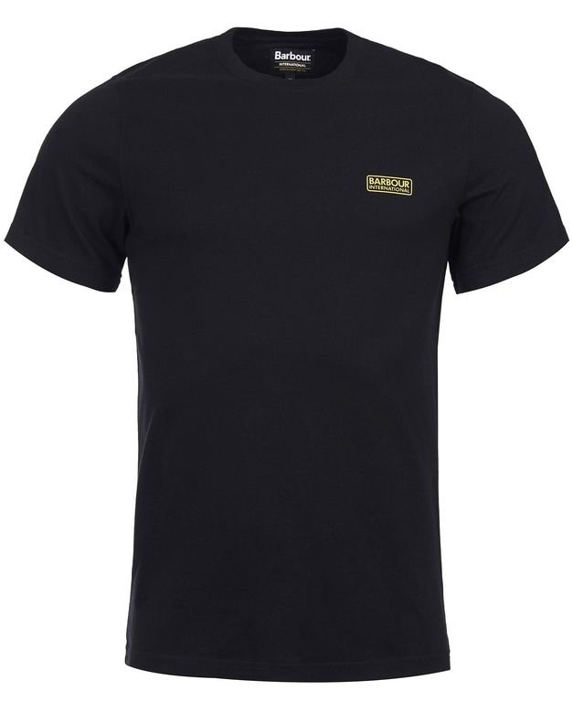 Barbour International Small Logo Tee - Black