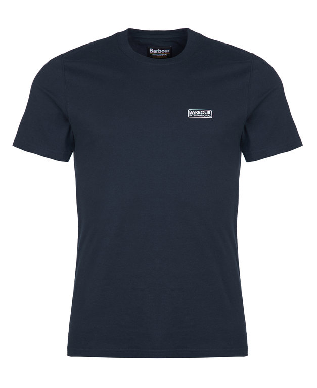 Barbour International Small Logo Tee - Navy