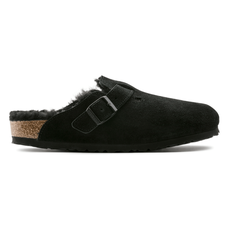 Birkenstock Women's Boston Shearling - Black