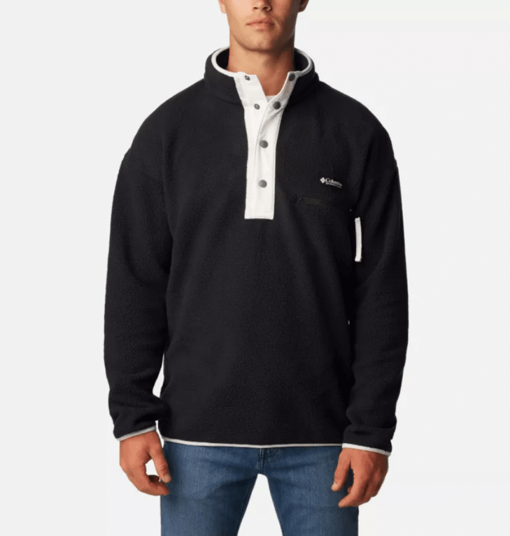 Columbia Men's Helvetia™ Streetwear Fleece - Black 