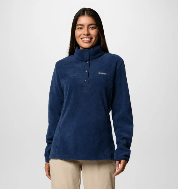 Columbia Women's Benton Springs™ Half Snap Pullover - Collegiate Navy