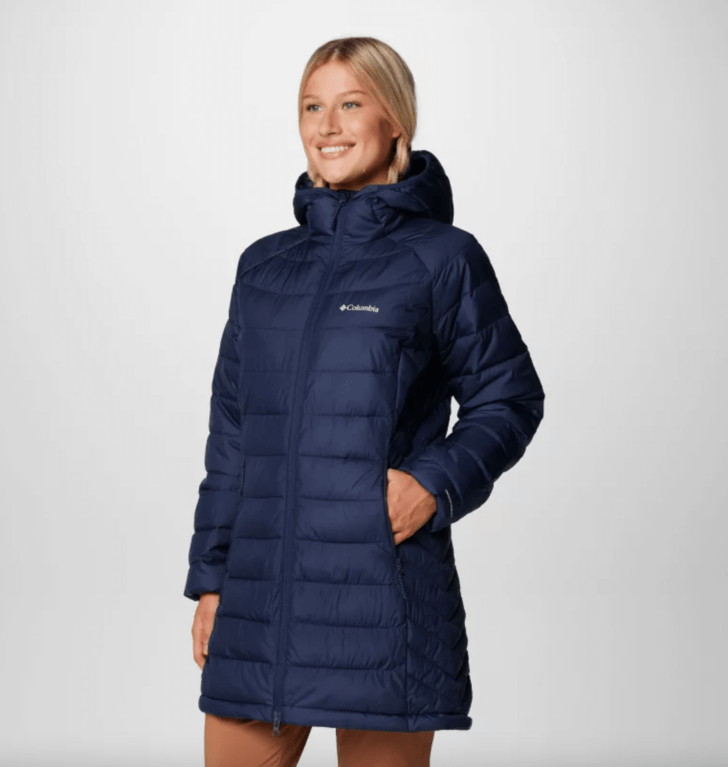 Columbia Women's Powder Lite Mid Insulated Jacket  - Collegiate Navy