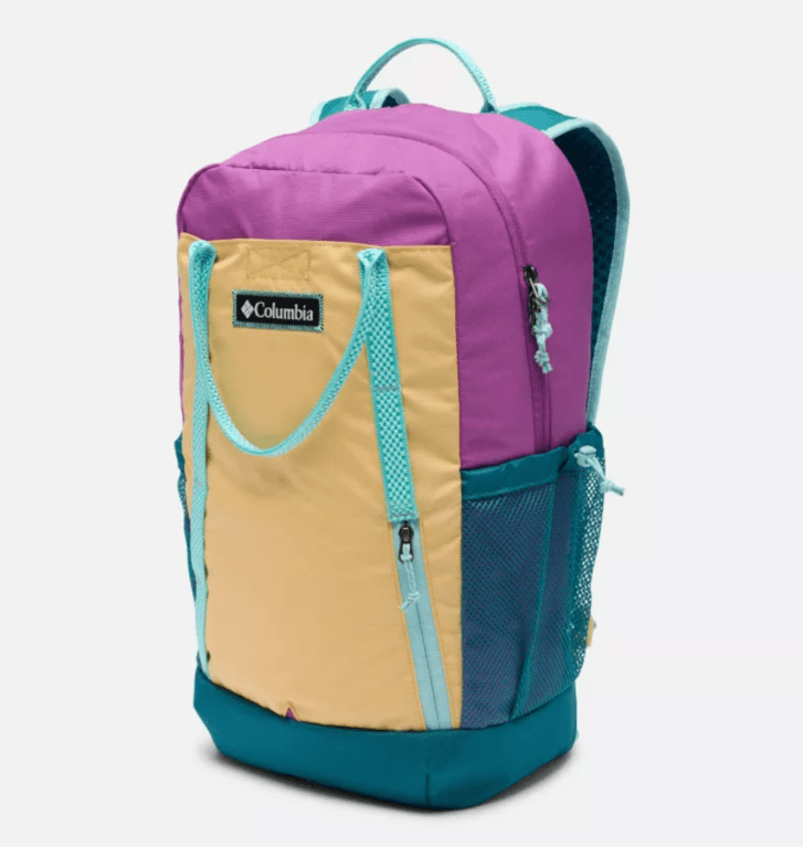 Unisex Echo Mountain™ 25L Backpack - Razzle, River Blue, Sand Dune