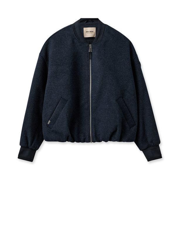 MOS MOSH Dumont Wool Jaket - Salute Navy