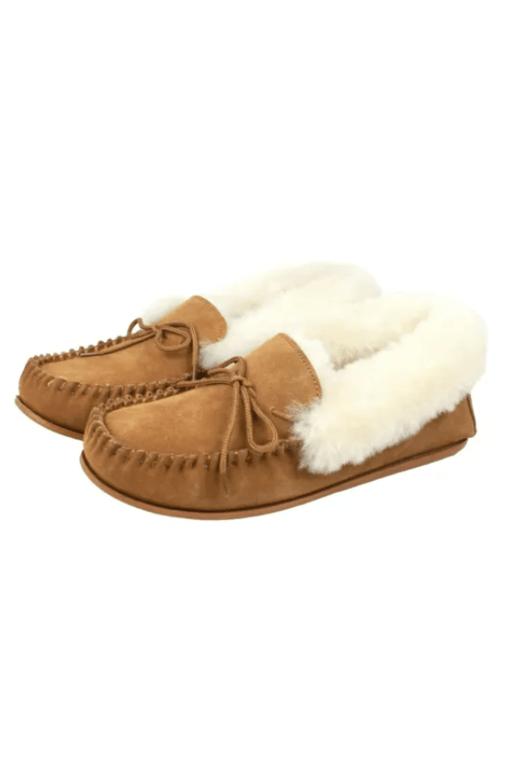 Eastern Counties Leather Sasha Sheepskin Slipper  - Chestnut