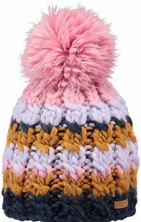 feather bobble hat