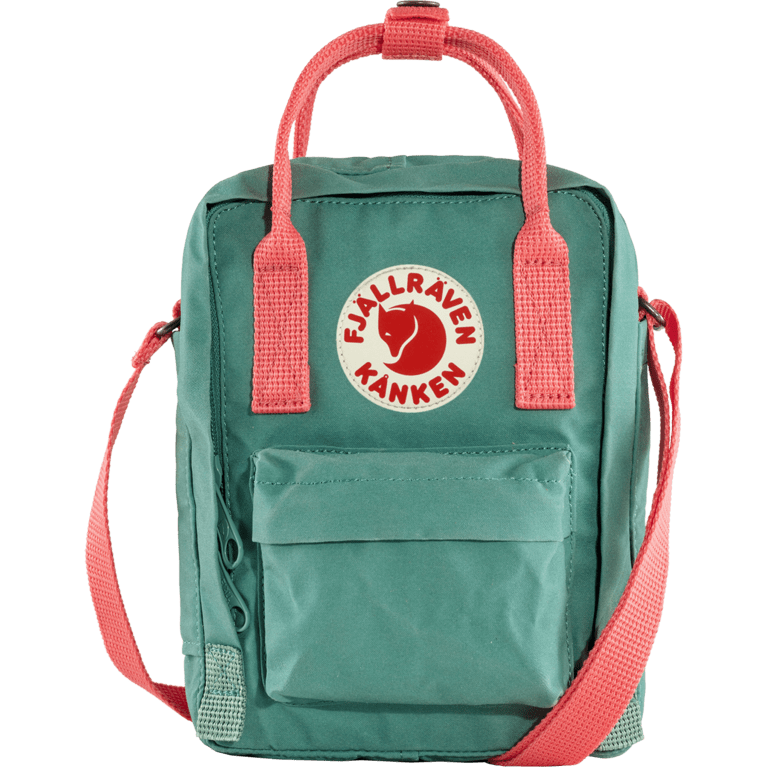 Fjällräven Kanken Sling  - Frost Green - Peach Pink