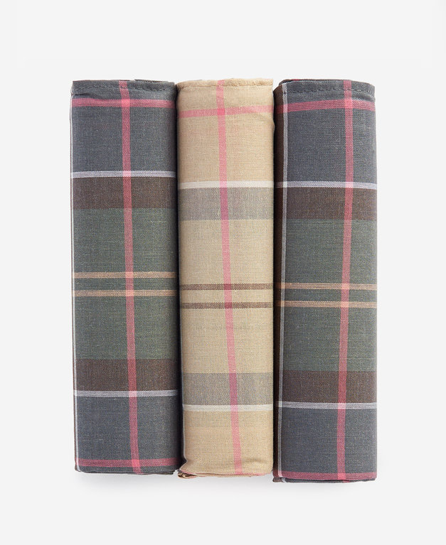 Barbour Handkerchief Pack - Tartan