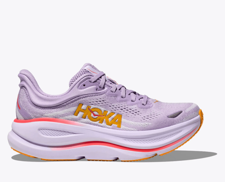 HOKA Women's Bondi 9  - Aster Flower/Starlight Glow